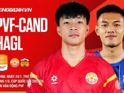 PVF-CAND vs HAGL: Trận cầu ‘sinh tử’ tìm vé tứ kết Cúp Quốc gia, HLV mới ra mắt thử lửa