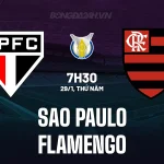 Sao Paulo vs Flamengo: Trận cầu nảy lửa, ai sẽ thắng? Dự đoán tỷ số 7h30 ngày 29/1 1