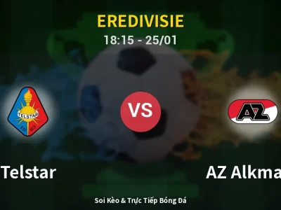 Kết Quả: Telstar 0-1 AZ Alkmaar – Highlight & Bàn Thắng | Eredivisie