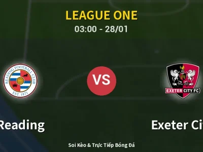 Kết Quả: Reading 2-2 Exeter City – Highlight & Bàn Thắng | League One