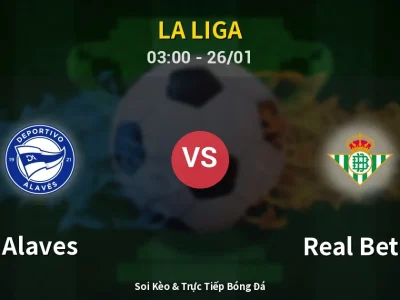 Kết Quả: Alaves 2-1 Real Betis – Highlight & Bàn Thắng | La Liga