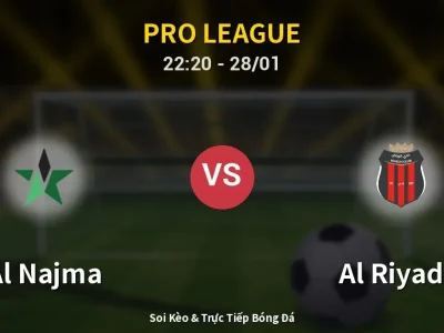 Soi Kèo Al Najma vs Al Riyadh – 22:20 28/01 | Nhận Định, Dự Đoán Tỷ Số