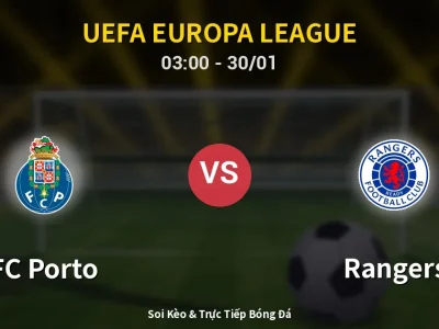 Kết Quả: FC Porto 3-1 Rangers – Highlight & Bàn Thắng | UEFA Europa League