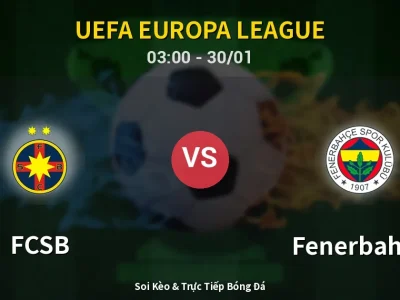 Kết Quả: FCSB 1-1 Fenerbahçe – Highlight & Bàn Thắng | UEFA Europa League