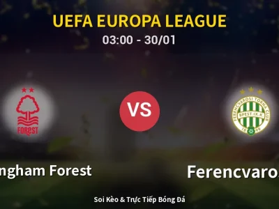 Kết Quả: Nottingham Forest 4-0 Ferencvarosi TC – Highlight & Bàn Thắng | UEFA Europa League