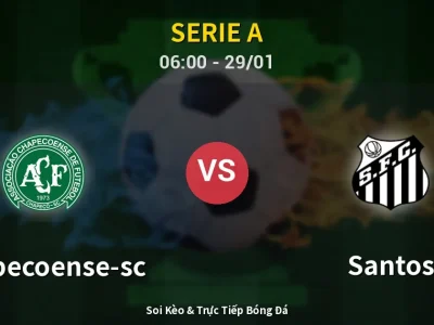 Kết Quả: Chapecoense-sc 4-2 Santos – Highlight & Bàn Thắng | Serie A