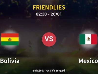 Kết Quả: Bolivia 0-1 Mexico – Highlight & Bàn Thắng | Friendlies