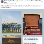 U23 Việt Nam gây bão MXH với món quà Tết đầy nghĩa tình gửi thầy cũ 1