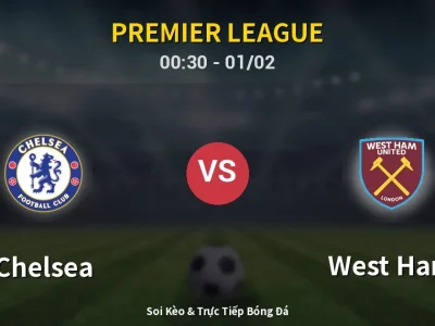 Kết Quả: Chelsea 3-2 West Ham – Highlight & Bàn Thắng | Premier League