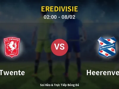 Kết Quả: Twente 5-0 Heerenveen – Highlight & Bàn Thắng | Eredivisie