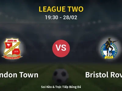 Soi Kèo Swindon Town vs Bristol Rovers – 19:30 28/02 | Nhận Định, Dự Đoán Tỷ Số