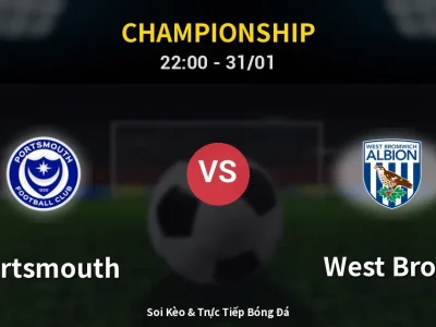Soi Kèo Portsmouth vs West Brom – 22:00 31/01 | Nhận Định, Dự Đoán Tỷ Số