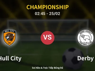 Kết Quả: Hull City 4-2 Derby – Highlight & Bàn Thắng | Championship