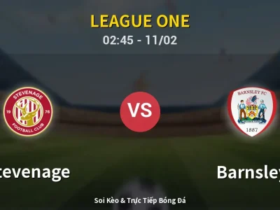 Soi Kèo Stevenage vs Barnsley – 02:45 11/02 | Nhận Định, Dự Đoán Tỷ Số