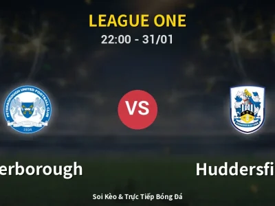 Soi Kèo Peterborough vs Huddersfield – 22:00 31/01 | Nhận Định, Dự Đoán Tỷ Số