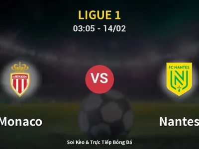 Kết Quả: Monaco 3-1 Nantes – Highlight & Bàn Thắng | Ligue 1