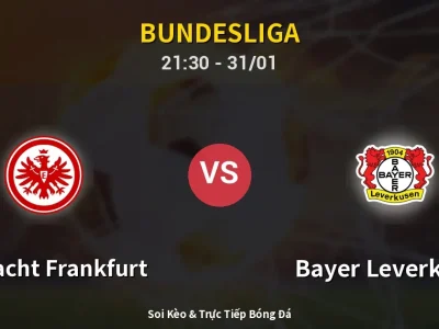 🔴 Trực Tiếp: Eintracht Frankfurt 0-0 Bayer Leverkusen – Link Xem Bundesliga (Full HD)