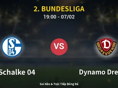 🔴 Trực Tiếp: FC Schalke 04 2-2 Dynamo Dresden – Link Xem 2. Bundesliga (Full HD)