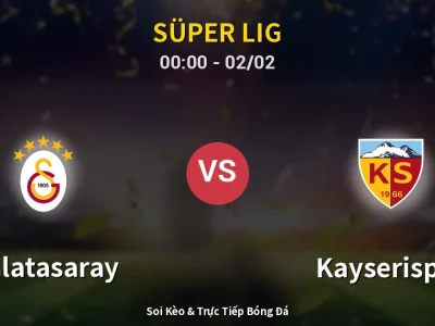 Kết Quả: Galatasaray 4-0 Kayserispor – Highlight & Bàn Thắng | Süper Lig