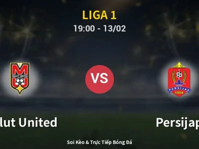 Kết Quả: Malut United 4-0 Persijap – Highlight & Bàn Thắng | Liga 1