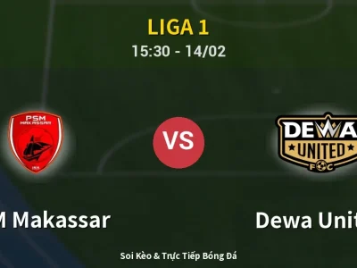 Kết Quả: PSM Makassar 0-2 Dewa United – Highlight & Bàn Thắng | Liga 1