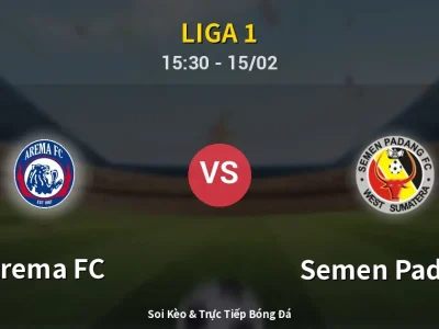 Kết Quả: Arema FC 3-0 Semen Padang – Highlight & Bàn Thắng | Liga 1