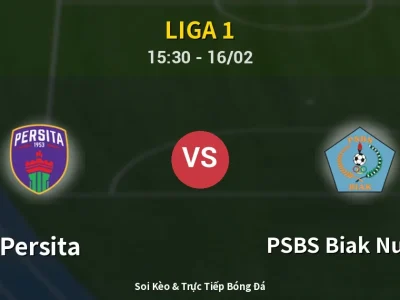 Kết Quả: Persita 2-1 PSBS Biak Numfor – Highlight & Bàn Thắng | Liga 1