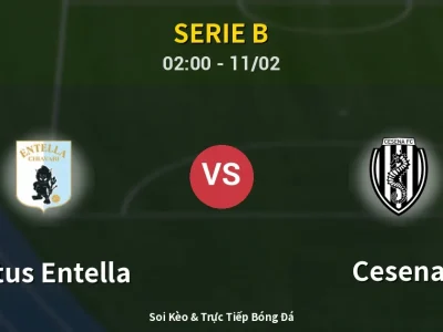 Kết Quả: Virtus Entella 3-1 Cesena – Highlight & Bàn Thắng | Serie B