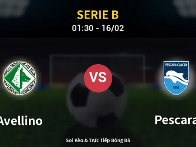 Kết Quả: Avellino 0-1 Pescara – Highlight & Bàn Thắng | Serie B
