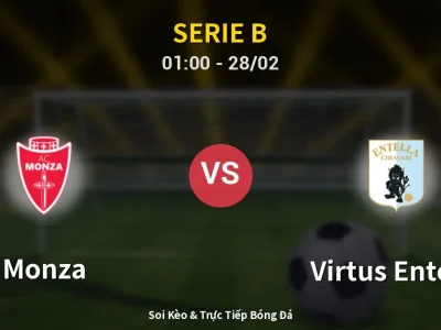 Kết Quả: Monza 2-0 Virtus Entella – Highlight & Bàn Thắng | Serie B