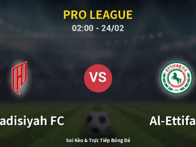 Kết Quả: Al-Qadisiyah FC 4-0 Al-Ettifaq – Highlight & Bàn Thắng | Pro League