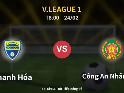 Kết Quả: Thanh Hóa 1-3 Công An Nhân Dân – Highlight & Bàn Thắng | V.League 1