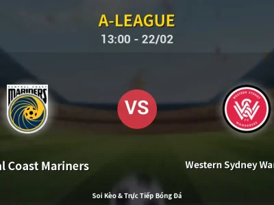 Kết Quả: Central Coast Mariners 3-2 Western Sydney Wanderers – Highlight & Bàn Thắng | A-League
