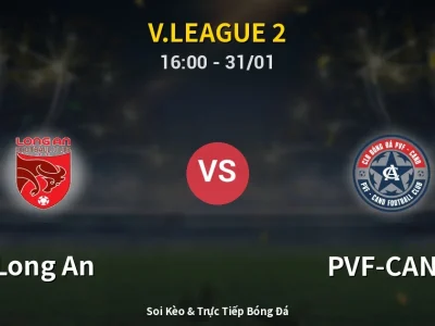 Kết Quả: Long An 0-0 PVF-CAND – Highlight & Bàn Thắng | V.League 2