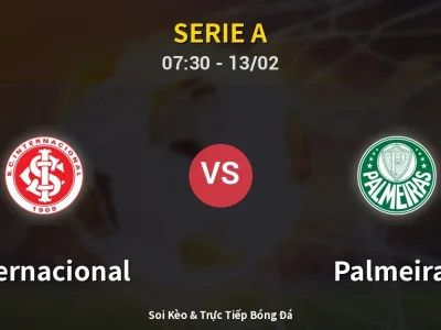 Kết Quả: Internacional 1-3 Palmeiras – Highlight & Bàn Thắng | Serie A