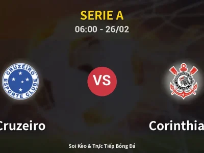 Kết Quả: Cruzeiro 1-1 Corinthians – Highlight & Bàn Thắng | Serie A