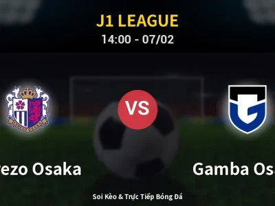Kết Quả: Cerezo Osaka 0-0 Gamba Osaka – Highlight & Bàn Thắng | J1 League