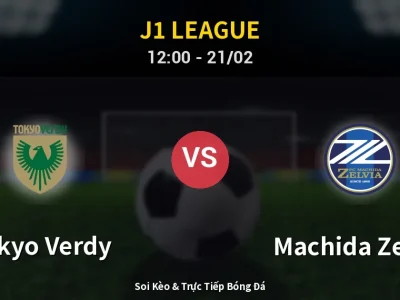 Kết Quả: Tokyo Verdy 2-2 Machida Zelvia – Highlight & Bàn Thắng | J1 League