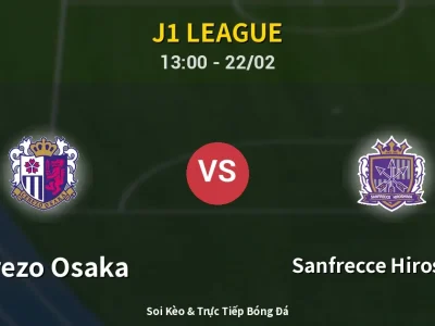 Kết Quả: Cerezo Osaka 1-2 Sanfrecce Hiroshima – Highlight & Bàn Thắng | J1 League