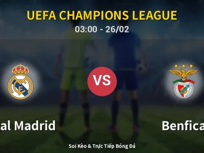 Kết Quả: Real Madrid 2-1 Benfica – Highlight & Bàn Thắng | UEFA Champions League