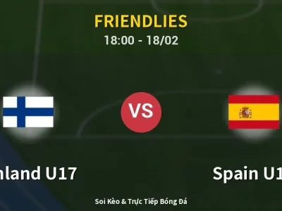 Kết Quả: Finland U17 0-7 Spain U17 – Highlight & Bàn Thắng | Friendlies