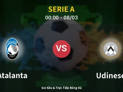 Kết Quả: Atalanta 2-2 Udinese – Highlight & Bàn Thắng | Serie A