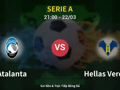 🔴 Trực Tiếp: Atalanta 0-0 Hellas Verona – Link Xem Serie A (Full HD)