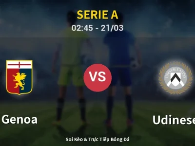Kết Quả: Genoa 0-2 Udinese – Highlight & Bàn Thắng | Serie A