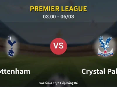 Kết Quả: Tottenham 1-3 Crystal Palace – Highlight & Bàn Thắng | Premier League