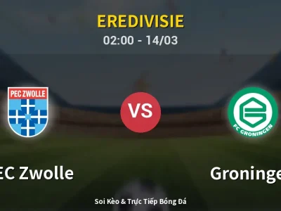 Kết Quả: PEC Zwolle 1-1 Groningen – Highlight & Bàn Thắng | Eredivisie