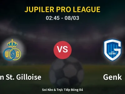 Kết Quả: Union St. Gilloise 2-1 Genk – Highlight & Bàn Thắng | Jupiler Pro League