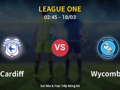 Kết Quả: Cardiff 0-2 Wycombe – Highlight & Bàn Thắng | League One