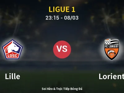 Soi Kèo Lille vs Lorient – 23:15 08/03 | Nhận Định, Dự Đoán Tỷ Số
