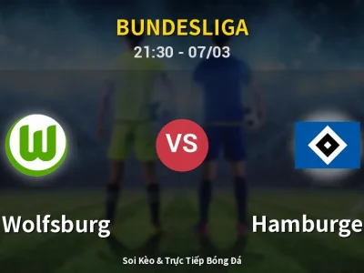 🔴 Trực Tiếp: VfL Wolfsburg 0-0 Hamburger SV – Link Xem Bundesliga (Full HD)